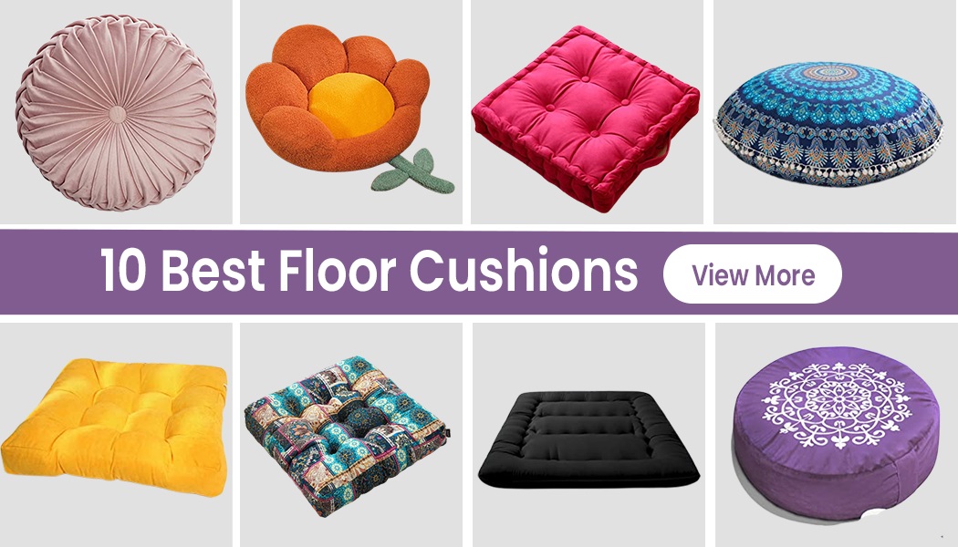 10 Cute Floor Cushions To Add Comfort And Style To Any Space